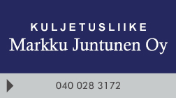 Kuljetusliike Markku Juntunen Oy logo